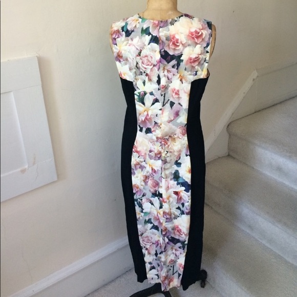 Sportmax Buono Floral Panel Bodycon Dress EUC - Picture 5 of 8